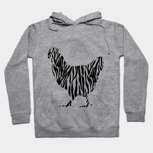 Zebra chicken Hoodie